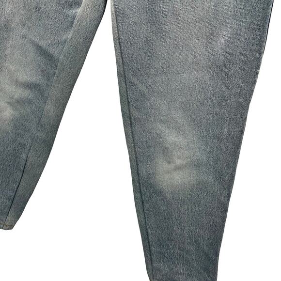 Vintage 90s Mom Jeans Blue Stonewash Classic Fit Original Denim 30" Waist - Picture 9 of 10
